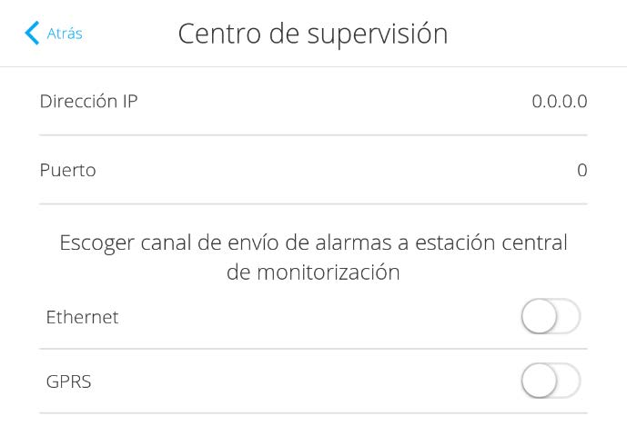 Centro de supervisión Ajax